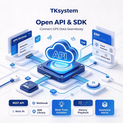 TKsystem Open API and SDK for GPS IoT platform integration